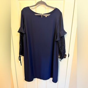 Navy blue Gibson and Latimer dress. Women’s size 2x from Dillard’s.